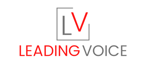 Engaging Speakers, Leading Voice Logo